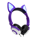 Diseño animal lindo Auriculares suaves de felpa para niños